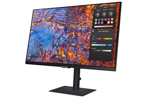 Samsung S80PB Monitor PC 68,6 cm (27") 3840 x 2160 Pixel 4K Ultra HD LCD Nero