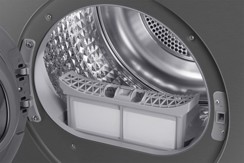 Samsung Series 9 DV90F09F4S asciugatrice Libera installazione Caricamento frontale 9 kg Grigio scuro