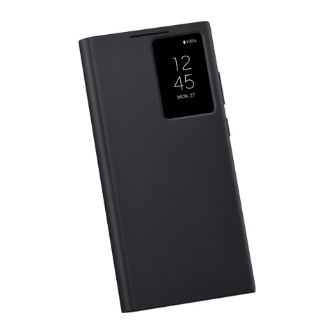 Samsung Smart Clear View Cover per Galaxy S22 Ultra, Black