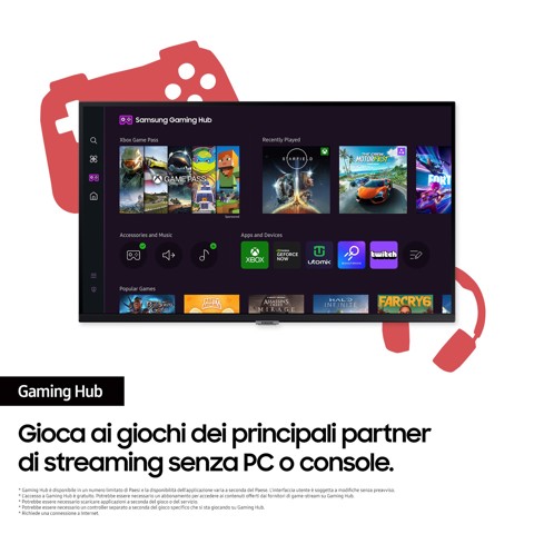 Samsung Smart Monitor M5 - M50D da 27'' Full HD Flat