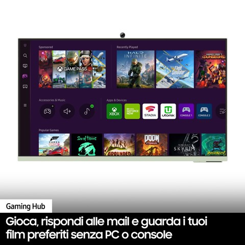 Samsung Smart Monitor M8 - M80B da 32'' UHD Flat