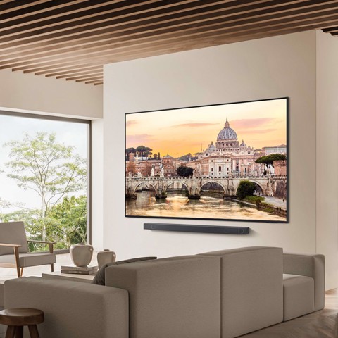 Samsung Smart TV 55” QE55QN85DBTXZT Neo QLED 4K Mini LED Carbon Silver 2024, Processore NQ4 AI GEN2, Tecnologia Quantum Matrix, Simple Chamfer Design, Dolby Atmos