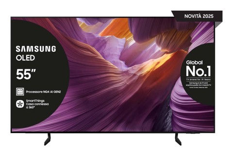 Samsung Smart TV 55" QE55S85FAUXZT OLED 4K 2025