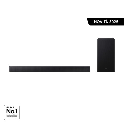 Samsung Soundbar HW-B650F/ZF, Audio 3.1 canali, Wireless Dolby 5.1ch, 2025