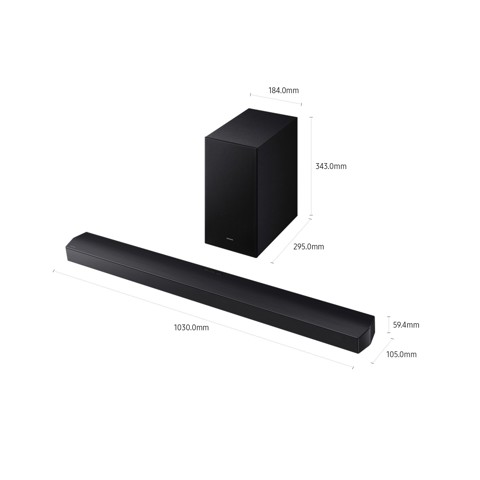 Samsung Soundbar HW-B750F/ZF, Audio 5.1 canali , Wireless Dolby 5.1ch, 2025