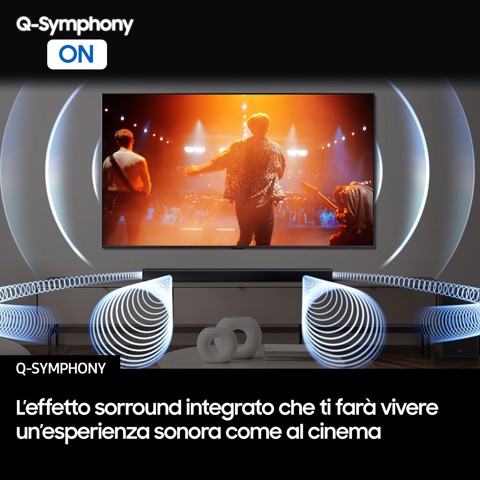 Samsung Soundbar HW-B750F/ZF, Audio 5.1 canali , Wireless Dolby 5.1ch, 2025