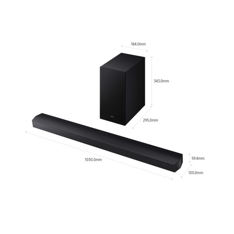 Samsung Soundbar HW-B750F/ZF, Audio 5.1 canali , Wireless Dolby 5.1ch, 2025