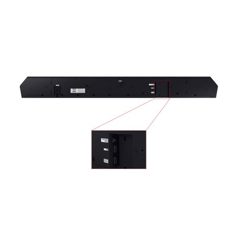 Samsung Soundbar HW-Q600H/XC, Audio 3.1.2 canali, potenza 320W, Voice Enhance Mode, Bluetooth 5.3, Q-Symphony, Wireless Dolby Atmos, 2026