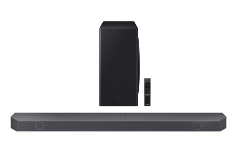 Samsung Soundbar HW-Q800B/ZF con subwoofer 5.1.2 canali 360W 2022, audio 3D wireless ottimizzato, effetto cinema surround