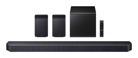 Samsung Soundbar HW-Q930H/XC, Audio 9.1.4 canali, potenza 580W, Active Voice Amplifier Pro, Bluetooth 5.3, Q-Symphony, Wireless Dolby Atmos, 2026