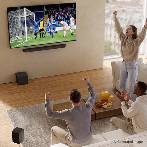 Samsung Soundbar HW-Q930H/XC, Audio 9.1.4 canali, potenza 580W, Active Voice Amplifier Pro, Bluetooth 5.3, Q-Symphony, Wireless Dolby Atmos, 2026