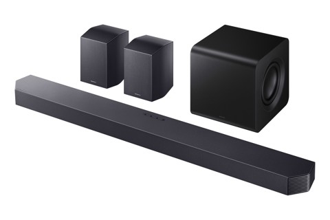 Samsung Soundbar HW-Q930H/XC, Audio 9.1.4 canali, potenza 580W, Active Voice Amplifier Pro, Bluetooth 5.3, Q-Symphony, Wireless Dolby Atmos, 2026
