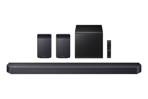Samsung Soundbar HW-Q930H/XC, Audio 9.1.4 canali, potenza 580W, Active Voice Amplifier Pro, Bluetooth 5.3, Q-Symphony, Wireless Dolby Atmos, 2026