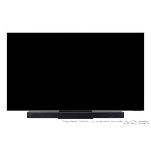 Samsung Soundbar HW-Q990C/ZF Serie Q, 22 speaker, Wireless Dolby Atmos, Audio a 11.1.4 canali, Q-Simphony, Compatibile con Alexa e Google Assistant, Black 2023