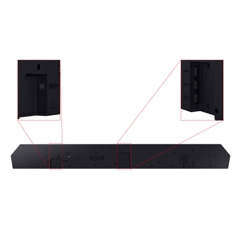 Samsung Soundbar HW-Q990C/ZF Serie Q, 22 speaker, Wireless Dolby Atmos, Audio a 11.1.4 canali, Q-Simphony, Compatibile con Alexa e Google Assistant, Black 2023