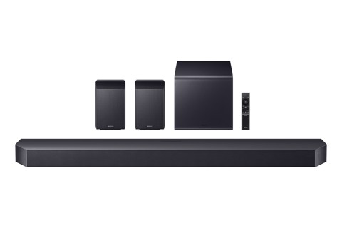 Samsung Soundbar HW-Q990H/XC, Audio 11.1.4 canali, potenza 756W, Active Voice Amplifier Pro, Auto AV Sync, Bluetooth 5.3, Q-Symphony, Wireless Dolby Atmos, 2026