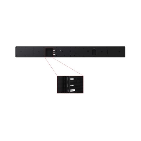 Samsung Soundbar HW-QS90H/XC, Audio 7.1.2 canali, potenza 330W, Active Voice Amplifier Pro, Bluetooth 5.3, Q-Symphony, Wireless Dolby Atmos, 2026