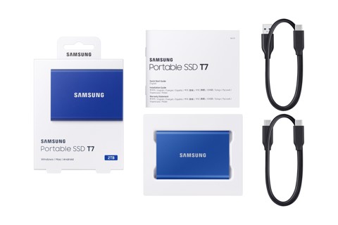 Samsung SSD Portatile T7 USB 3.2 2 TB