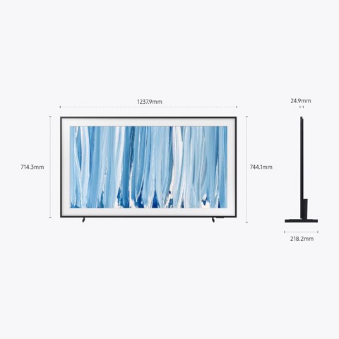 Samsung The Frame Pro AI TV 55" QE55LS03HWUXZT 4K, Processore NQ4 AI Gen3, 4K AI Upscaling, Art Mode, Glare Free, Neo Quantum HDR, Dolby Atmos & OTS, Modern Frame Design, Vision AI Smart TV, 2026