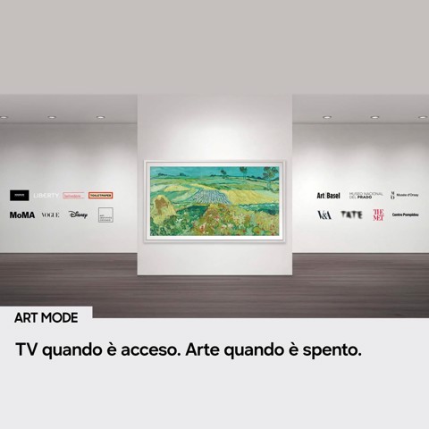 Samsung The Frame Pro AI TV 55" QE55LS03HWUXZT 4K, Processore NQ4 AI Gen3, 4K AI Upscaling, Art Mode, Glare Free, Neo Quantum HDR, Dolby Atmos & OTS, Modern Frame Design, Vision AI Smart TV, 2026