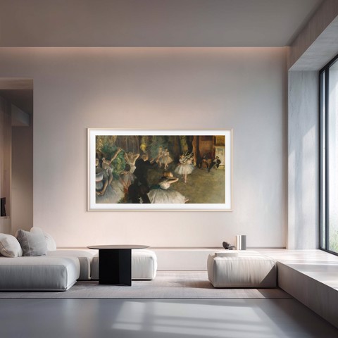 Samsung The Frame Pro AI TV 55" QE55LS03HWUXZT 4K, Processore NQ4 AI Gen3, 4K AI Upscaling, Art Mode, Glare Free, Neo Quantum HDR, Dolby Atmos & OTS, Modern Frame Design, Vision AI Smart TV, 2026