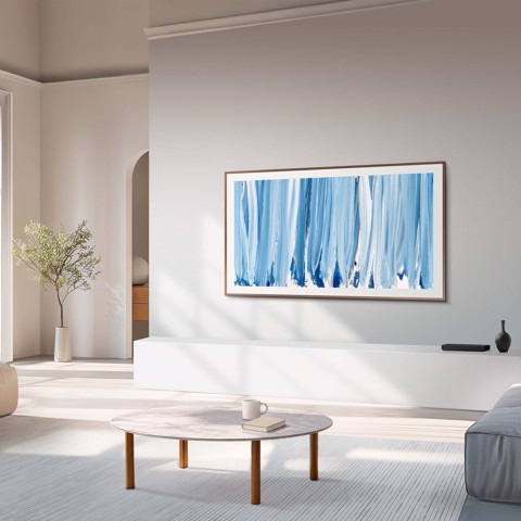 Samsung The Frame Pro AI TV 55" QE55LS03HWUXZT 4K, Processore NQ4 AI Gen3, 4K AI Upscaling, Art Mode, Glare Free, Neo Quantum HDR, Dolby Atmos & OTS, Modern Frame Design, Vision AI Smart TV, 2026