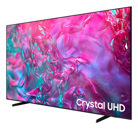 Samsung TV Crystal UHD 4K 98” UE98DU9070UXZT Smart TV Wi-Fi Graphite Black, Processore Crystal 4K, 4K Upscaling, Slim Look, OTS Lite
