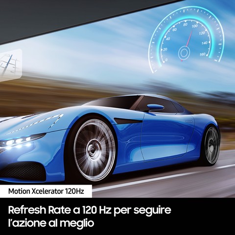 Samsung TV Crystal UHD 4K 98” UE98DU9070UXZT Smart TV Wi-Fi Graphite Black, Processore Crystal 4K, 4K Upscaling, Slim Look, OTS Lite