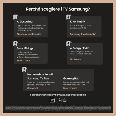 Samsung TV Crystal UHD 4K 98” UE98DU9070UXZT Smart TV Wi-Fi Graphite Black, Processore Crystal 4K, 4K Upscaling, Slim Look, OTS Lite