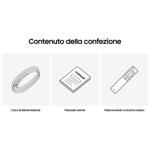 Samsung TV Neo QLED 4K 55” QE55QN90B Smart TV Wi-Fi Titan Black 2022, Mini LED, Processore Neo Quantum 4K, Quantum HDR, Gaming mode, Suono 3D