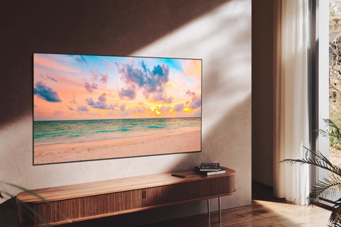 Samsung TV Neo QLED 4K 65” QE65QN90B Smart TV Wi-Fi Titan Black 2022, Mini LED, Processore Neo Quantum 4K, Quantum HDR, Gaming mode, Suono 3D