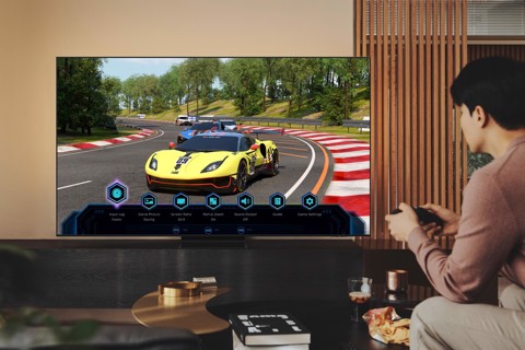 Samsung TV Neo QLED 4K 85” QE85QN90B Smart TV Wi-Fi Titan Black 2022, Mini LED, Processore Neo Quantum 4K, Quantum HDR, Gaming mode, Suono 3D