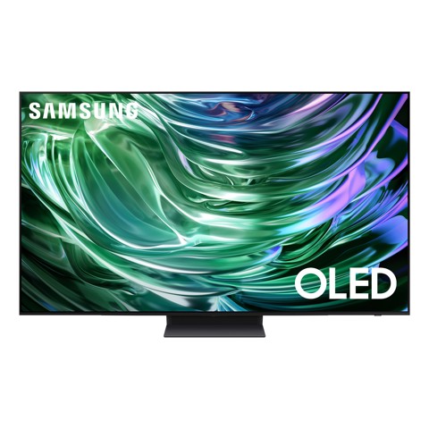 Samsung TV OLED 4K 65” QE65S90DATXZT Smart TV Wi-Fi Graphite Black 2024, Processore NQ4 AI GEN2, Self-illuminating pixels, Laser Slim Design, Dolby Atmos