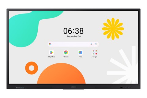 Samsung WA65F lavagna interattiva 165,1 cm (65") 3840 x 2160 Pixel Touch screen Nero