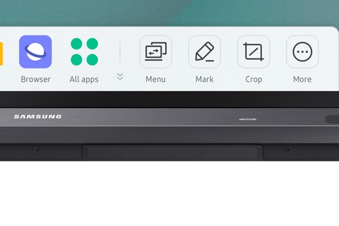 Samsung WA75C lavagna interattiva 190,5 cm (75") 3840 x 2160 Pixel Touch screen Nero