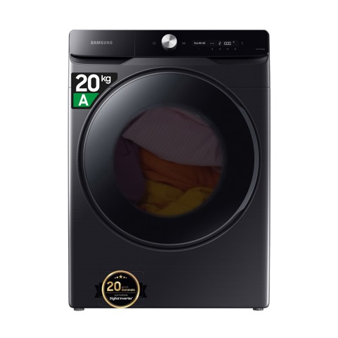 Samsung WF20DG8650BV/U3 lavatrice Caricamento frontale 20 kg 1000 Giri/min Nero