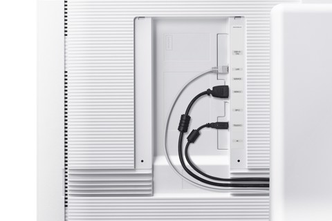 Samsung WM55B lavagna interattiva 139,7 cm (55") 3840 x 2160 Pixel Touch screen Grigio, Bianco