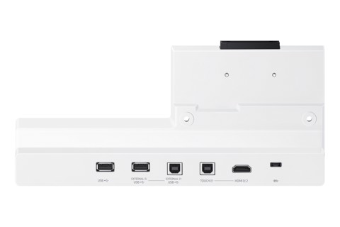 Samsung WM55B lavagna interattiva 139,7 cm (55") 3840 x 2160 Pixel Touch screen Grigio, Bianco
