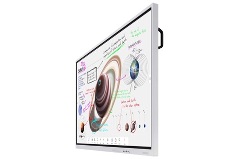 Samsung WM85B lavagna interattiva 2,16 m (85") 3840 x 2160 Pixel Touch screen Grigio, Bianco