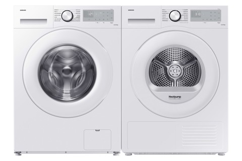 Samsung WW90CGC04DTH lavatrice Caricamento frontale 9 kg 1400 Giri/min A Bianco