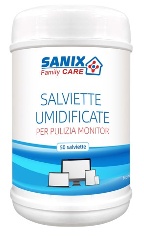 Sanix Family Care Salviette Umidificate Per Pulizia Monitor - Sanix