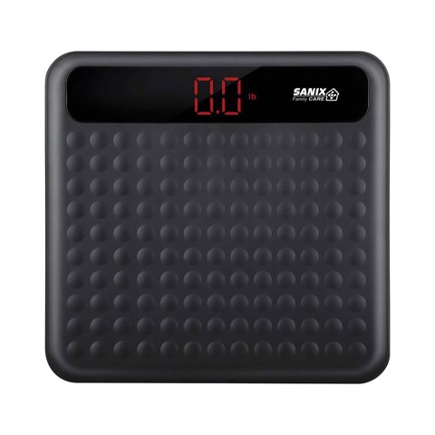 Sanix Family Care XDCAM7055P bilance pesapersone Quadrato Nero Bilancia pesapersone elettronica