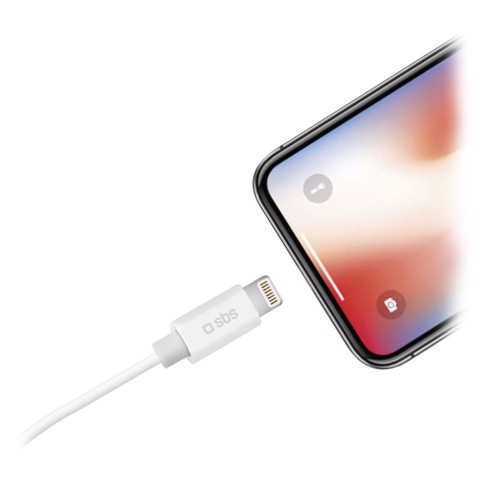 SBS Auricolari in-ear con filo stereo e connettore Lightning Made For Apple