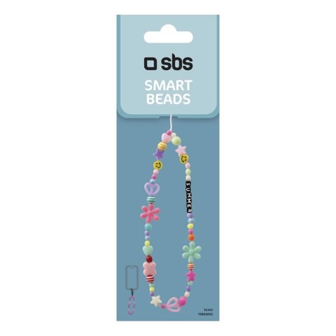 SBS Beads - Ciondolo da polso a perline per smartphone