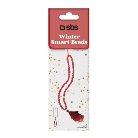 SBS Beads - Ciondolo da polso a perline per smartphone