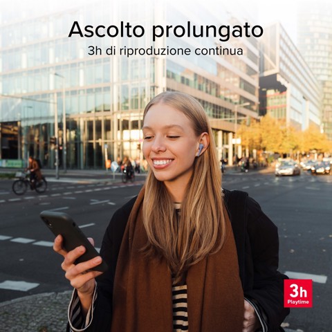 SBS Beat Free Auricolare True Wireless Stereo (TWS) In-ear Chiamate/Musica/Sport/Tutti i giorni Bluetooth Ciano