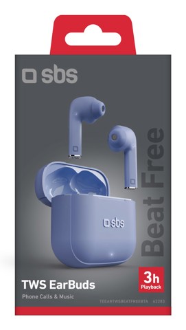 SBS Beat Free Auricolare True Wireless Stereo (TWS) In-ear Chiamate/Musica/Sport/Tutti i giorni Bluetooth Ciano