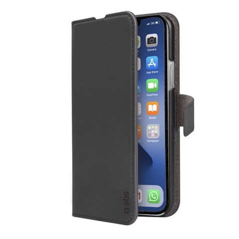 SBS Book Wallet custodia per cellulare 15,5 cm (6.1") Custodia a borsellino Nero