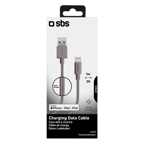 SBS Cavo alimentazione e dati USB - Apple Lightning