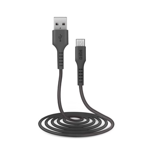SBS Cavo dati 2 m nero - Connettori USB a Micro-USB